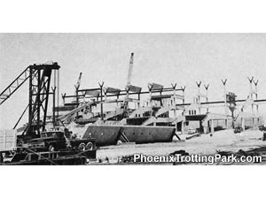 Spancrete floor beams in place