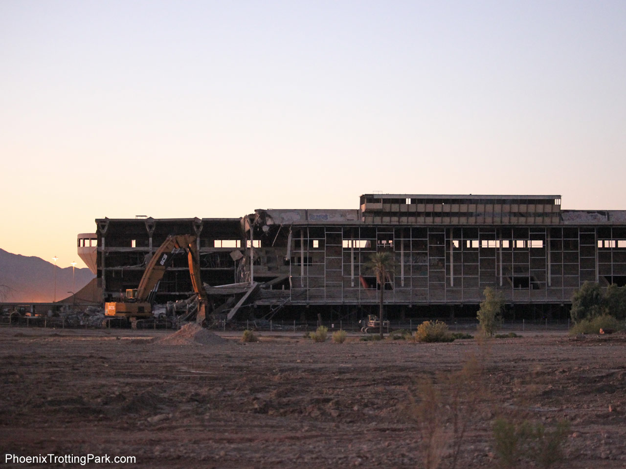 Phoenix Trotting Park Demolition